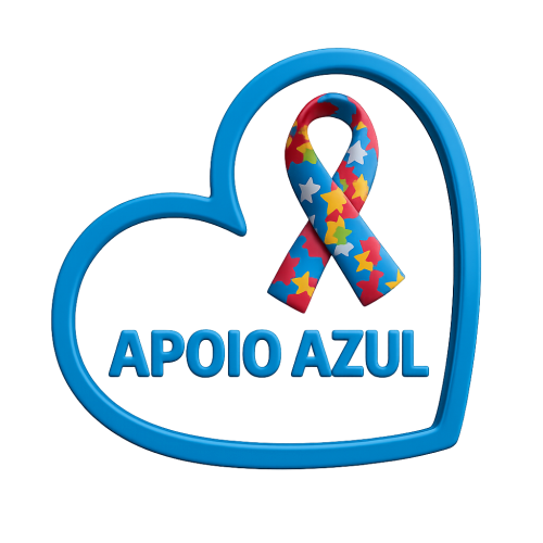 Logo Apoio Azul